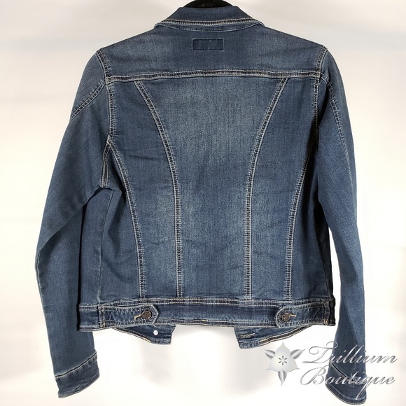 EARL JEAN Women's Denim Jacket, Medium - Picture 5 of 7